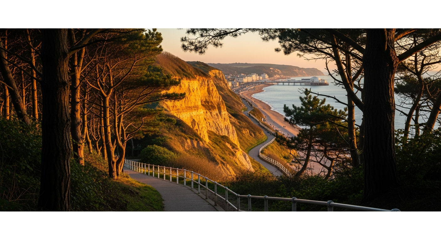 Marriott Highcliff hotel exterior on West Cliff