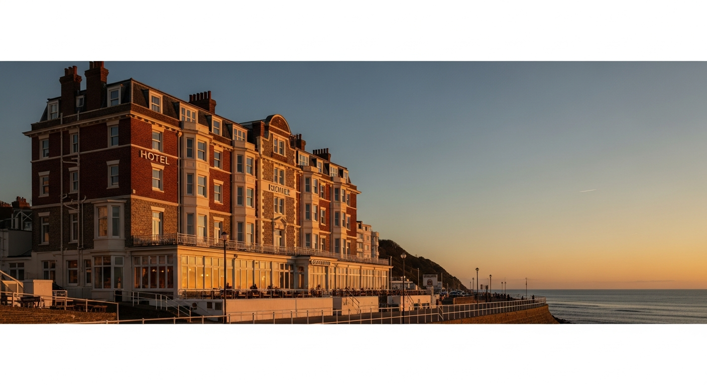 Cumberland Hotel art-deco seafront exterior